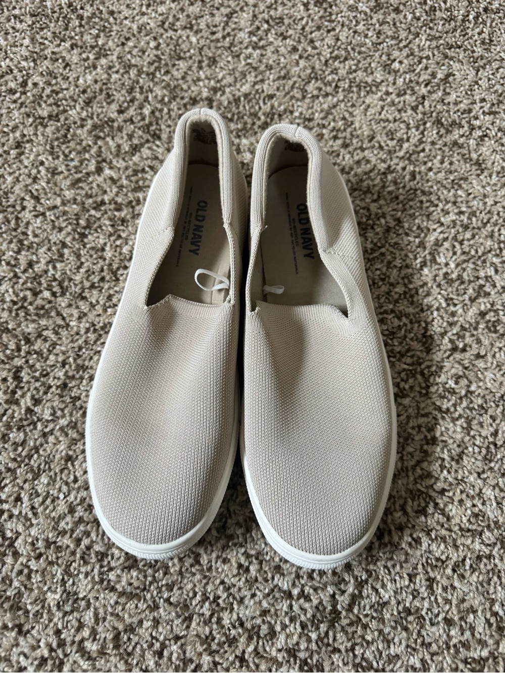 Old Navy Women's Slip-On Moccasins in Light Tan